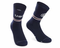 Assos USA Cycling Socks (Blue)
