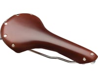 Brooks B15 Swallow Leather Saddle (Antique Brown) (Steel Rails)