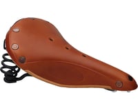 Brooks Flyer Special Men's Leather Saddle (Honey) (Black Steel Rails)