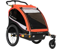 Burley Cub X Bike Trailer & Stroller (Atomic Red) (Double)