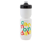 Cannondale Gripper Stacked Water Bottle (White) (26oz)
