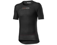 Castelli Prosecco Tech Short Sleeve Base Layer (Black) (XS)