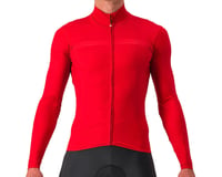Castelli Pro Thermal Mid Long Sleeve Jersey (Pompeian Red) (XL)
