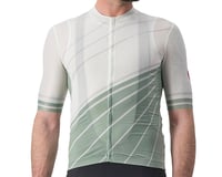 Castelli Speed Strada Short Sleeve Jersey (Ivory/Defender Green)