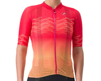 Castelli Women's Climber's 2.0 Short Sleeve Jersey (Hibiscus/Soft Orange)