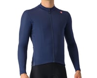 Castelli Espresso Thermal Long Sleeve Jersey (Belgian Blue)