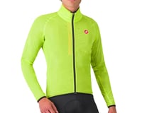 Castelli Squall Men's Shell Jacket (Electric Lime/Black)