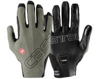 Castelli Unlimited Long Finger Gloves (Forest Grey) (S)