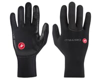 Castelli Diluvio One Long Finger Gloves (Black)