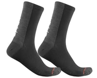 Castelli Men's Bandito Wool 18 Socks (Black)