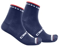 Castelli Rosso Corsa Pro 9 Socks (Belgian Blue)