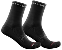 Castelli Women's Rosso Corsa 11 Socks (Black)