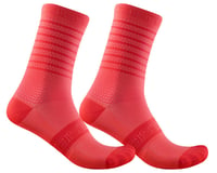 Castelli Superleggera 12 Women's Sock (Brilliant Pink)