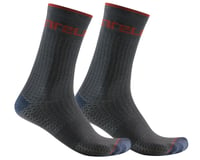 Castelli Distanza 20 Socks (Dark Grey)