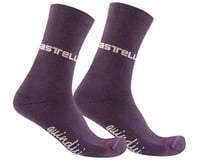 Castelli Quindici Soft Merino Women's Sock (Night Shade) (S/M)
