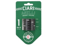 Ciari Anelli 1" Headset Spacer Kit (Black)