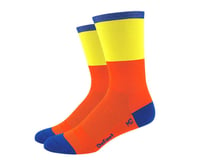 DeFeet Aireator 6" Socks (Orange/Yellow)