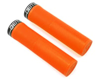 Deity Knuckleduster Lock-On Grips (Orange) (132mm)