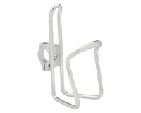 Dimension Water Bottle Cage (Silver) (w/ Adjustable Handlebar Clamp)