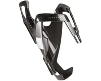 Elite Vico Carbon Water Bottle Cage (Glossy Black/White)
