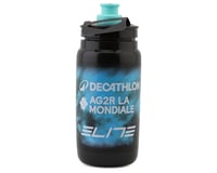 Elite Fly Team Water Bottle (Black) (Decathlon-Ag2R) (18.5oz)