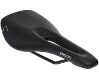 Ergon SR Sport Gel Women's Saddle (Black) (Chromoly Rails)