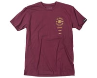 Fasthouse Inc. Stacked Hot Wheels T-Shirt (Maroon)