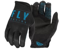 Fly Racing Media Gloves (Black/Blue) (S)