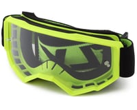 Fly Racing Youth Focus Goggles (Black/HiVis) (Clear Lens)