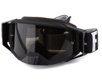 Fly Racing Zone Pro Goggles (Black/White) (Dark Smoke Lens) (w/ Post)