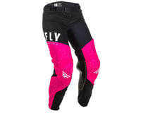 Fly Racing Girl's Lite Pants (Neon Pink/Black)