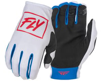 Fly Racing Youth Lite Gloves (Red/White/Blue)