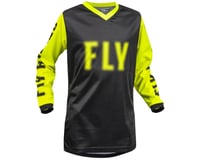 Fly Racing Youth F-16 Jersey (Black/Hi-Vis)