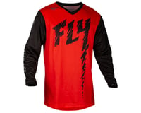 Fly Racing Youth F-16 Long Sleeve Jersey (Red/Black/Grey)