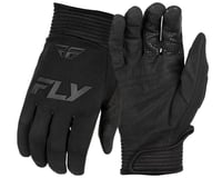 Fly Racing Youth F-16 Long Finger Gloves (Black)