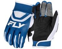 Fly Racing F-16 Gloves (Dark Blue/White)