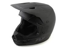 Fly Racing Youth Kinetic Solid Full Face Helmet (Matte Black) (Youth M)