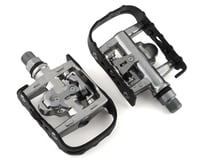 Forte Campus Pedals (Silver/Black) (w/ Cleats) (Dual-Purpose)