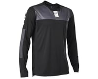 Fox Racing Defend Long Sleeve Jersey (Fox Head Black) (M)