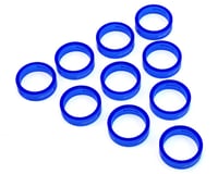 FSA PolyCarbonate Headset Spacers (Blue) (1-1/8") (10)