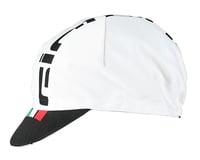 Giordana Logo Cotton Cycling Cap (White/Black) (One Size Fits Most)