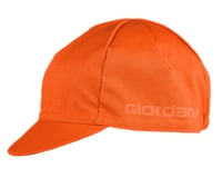 Giordana Solid Cotton Cycling Cap (Orange) (One Size Fits Most)