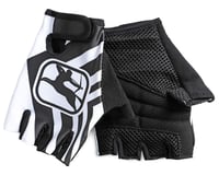 Giordana Moda Retro Short Finger Gloves (Logo)