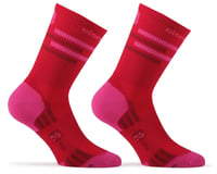 Giordana FR-C Tall Lines Socks (Pomegranate Red)