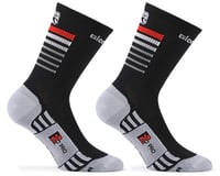 Giordana FR-C Tall Stripes Socks (Black/Red/White)