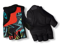 Giro Bravo Jr Gloves (Retro Blue/Red/Black) (Youth S)