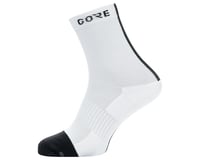Gore Wear M Mid Socks (White/Black)
