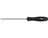 Hozan JIS Screwdriver, 0 size tip, 100mm, Black, Model D-540-100