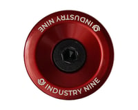 Industry Nine Ultra Light Aluminum Top Cap (Red) (1-1/8")