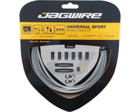 Jagwire Universal Sport Brake Cable Kit (Braided White) (Stainless) (Road & Mountain)